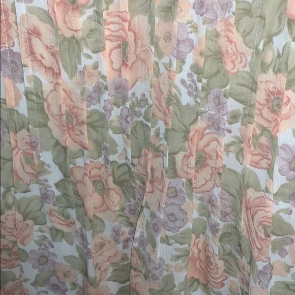 Vintage Liz Claiborne studio floral dress medium - Picture 4 of 7